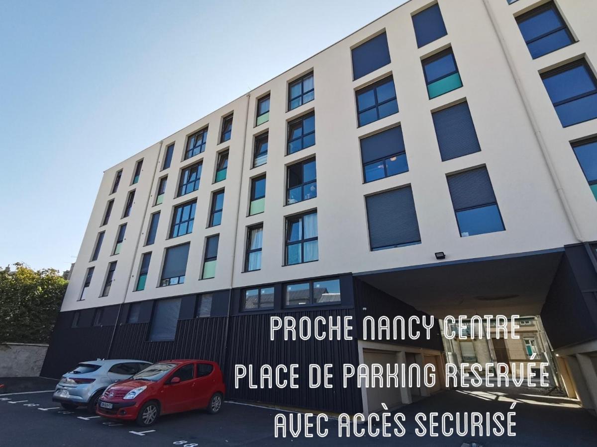 Proche Nancy Centre, A Quelques Pas Des Thermes Et Du Campus Artem, Appartement Calme Avec Parking Gratuit Экстерьер фото